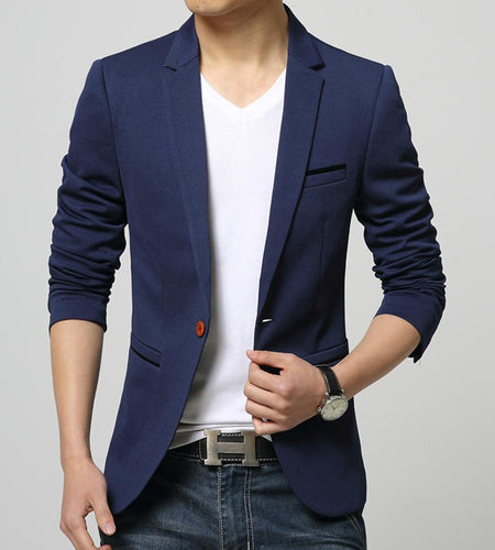 Men's Casual Slim Fit Blazer