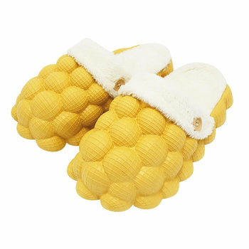 Non-slip Warm Cotton Bubble Home Slides