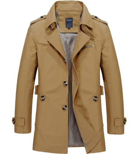 Men's Classic Trench Coat
