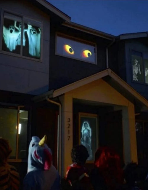 Load image into Gallery viewer, Halloween Holographic Window Display
