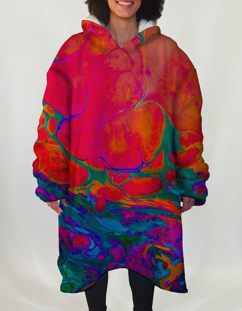 Load image into Gallery viewer, Neon Big Hoodie | Warmest Oversize Hoodie | Smart and Easy Living
