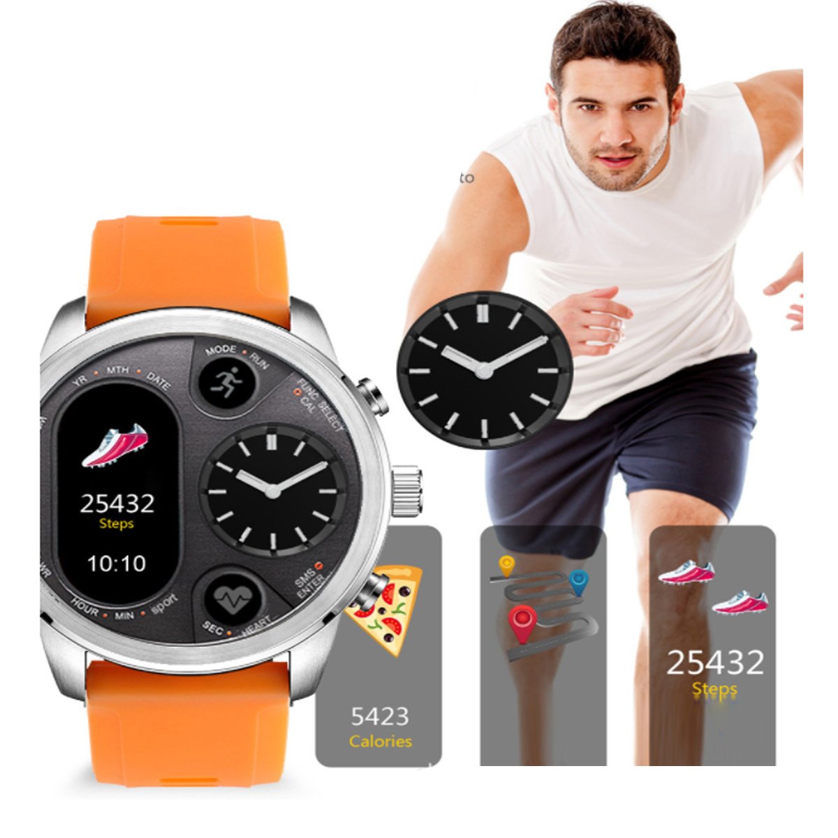 Rugged Unisex Smart Watch