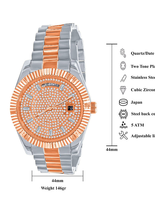 Load image into Gallery viewer, ARISTOCRATIC HIP HOP METAL WATCH 
