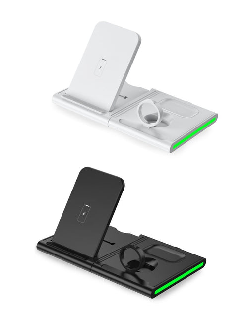Load image into Gallery viewer, Magnetic Power Tiles 4 In 1 Wireless Charging Station
