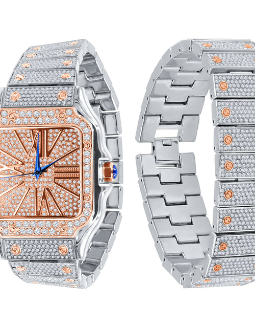 Load image into Gallery viewer, STAINLESS STEEL CRYSTAL WATCH SET
