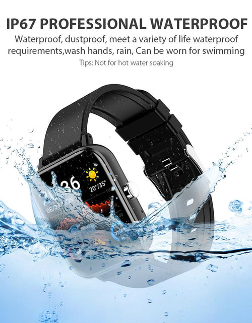 Load image into Gallery viewer, Waterproof Smart Sport Watch Full Color HD Screen Bluetooth Watch
