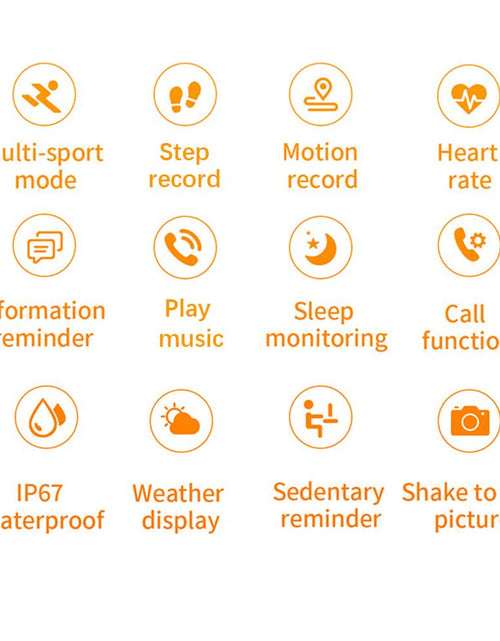 Load image into Gallery viewer, Waterproof Smart Sport Watch Full Color HD Screen Bluetooth Watch
