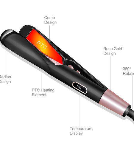 Hair Curler Wand | Electric Hair Straightener | Smart and Easy Living