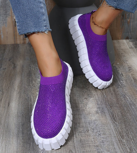 Women's Mesh Shoes | Platform Vulcanized Shoes | Smart and Easy Living