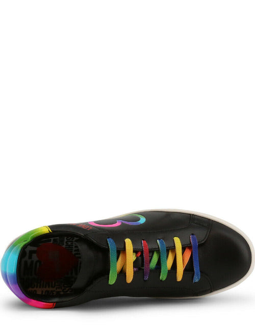 Load image into Gallery viewer, Black Rainbow Sneakers
