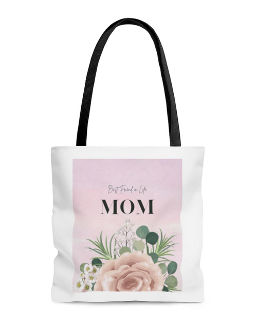 Load image into Gallery viewer, Shopper Tote Best Friend In Life Bag Medium

