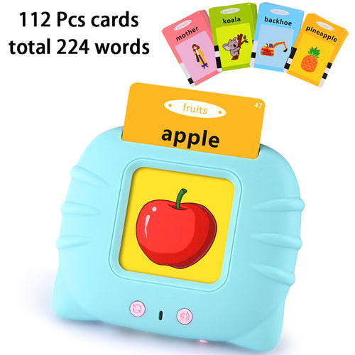 Load image into Gallery viewer, Kids Electronic Cognitive Cards Talking Flash Cards Audio Books
