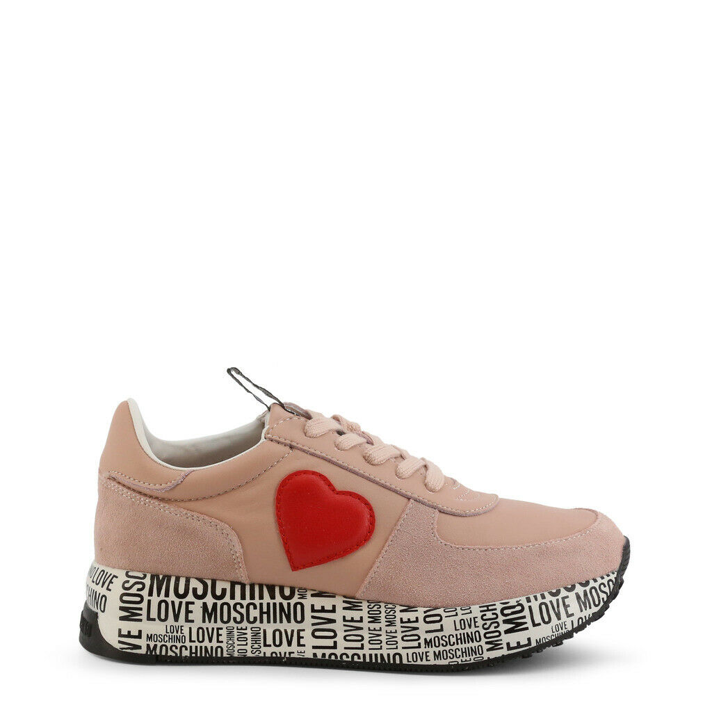Pink Heart Sneakers