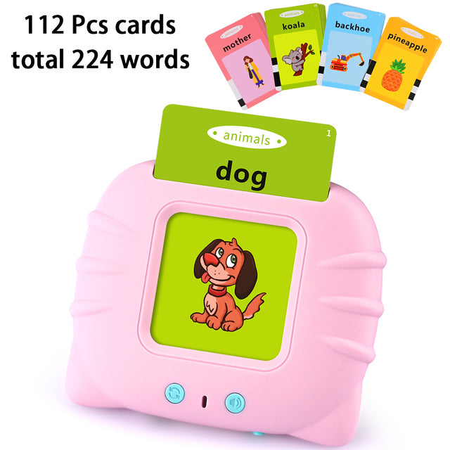 Kids Electronic Cognitive Cards Talking Flash Cards Audio Books
