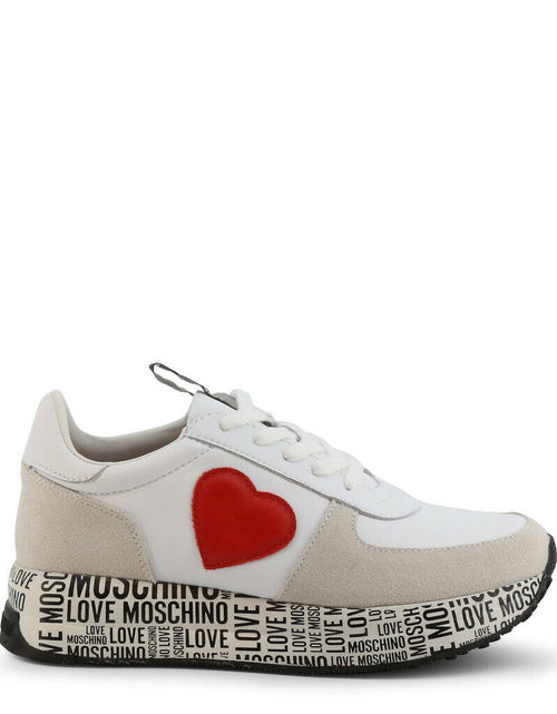 Load image into Gallery viewer, White Heart Sneakers
