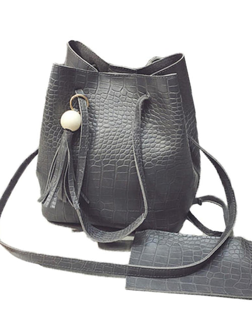 Load image into Gallery viewer, Women&#39;s Vegan Leather Shoulder Bag
