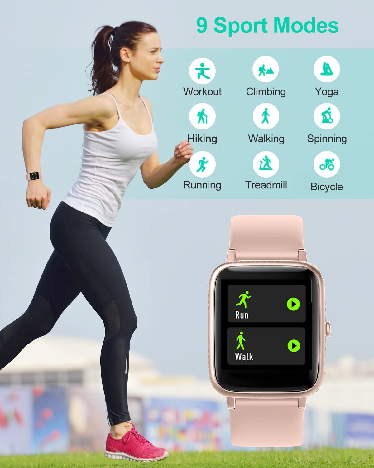 Smart Watch For IOS And Android Phones IP68 Waterproof Smartwatch