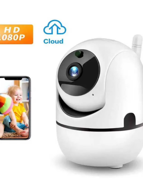 Load image into Gallery viewer, Baby Monitor With Camera And Audio IP Wireless 3D Tracking Mini Camera 2MP HD 1080P
