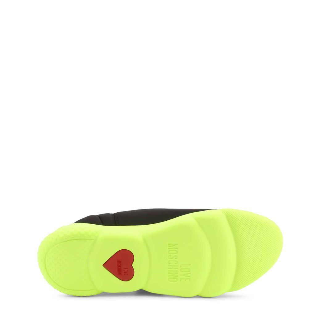 Neon Green Slip-On Shoes