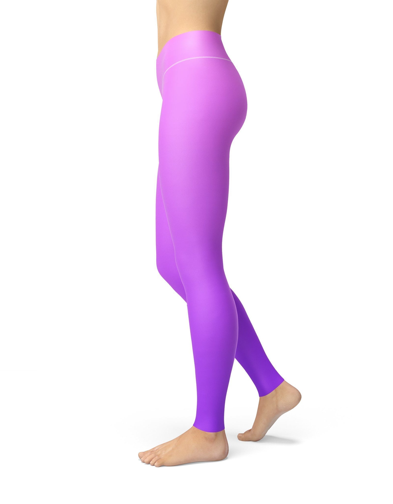 Jean Pink Purple Ombre Leggings