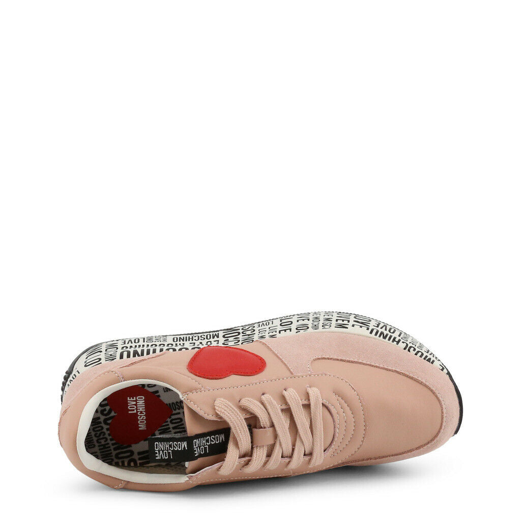 Pink Heart Sneakers