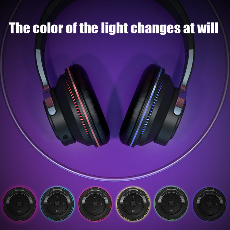 Wireless Light Changing Bluetooth Gaming Headset