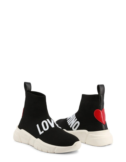 Load image into Gallery viewer, High Top Logo Sock Sneakers
